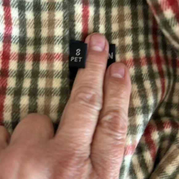 EUC Vintage London Fog Towne Edition Fully Lined Trench Coat Red Size 8 petite - Picture 16 of 16